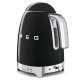 BOUILLOIRE ANNÉE 50 RÉGLABLE NOIR  1.7L-Smeg 