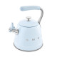 BOUILLOIRE SIFFLANTE 2.3L BLEU-Smeg