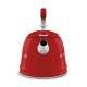 BOUILLOIRE SIFFLANTE 2.3L ROUGE-Smeg