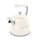 BOUILLOIRE SIFFLANTE 2.3L  CREME-Smeg