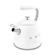 BOUILLOIRE SIFFLANTE 2.3L BLANC-Smeg