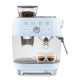 EXPRESSO ET BROYEUR BLEU AZUR-Smeg