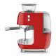 EXPRESSO ET  BROYEUR ROUGE-Smeg