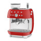 EXPRESSO ET  BROYEUR ROUGE-Smeg