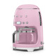 CAFETIERE PROGR ROSE 1.4L LED-Smeg
