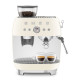MACHINE A CAFÉ COMBINÉ ANNÉE 50 CREME-Smeg