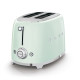 TOASTER 2 TRANCHES ANNÉE 50 VERT D'EAU-Smeg