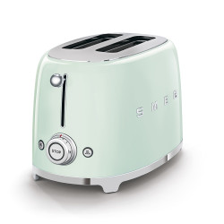 TOASTER 2 TRANCHES ANNÉE 50 VERT D'EAU-Smeg