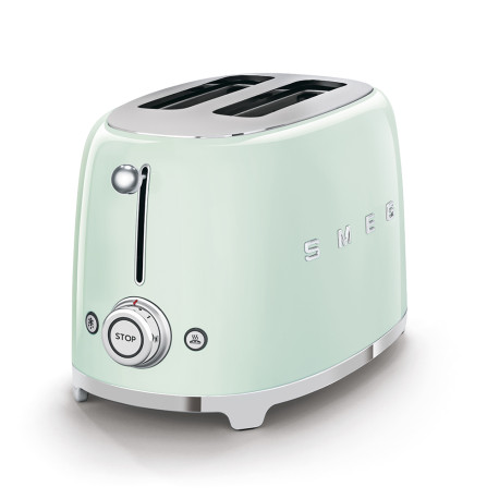 TOASTER 2 TRANCHES ANNÉE 50 VERT D'EAU-Smeg