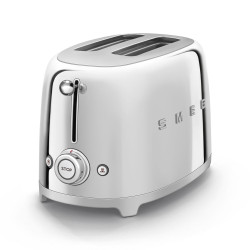 TOASTER 2 TRANCHES ANNÉE 50 CHROMÉ-Smeg