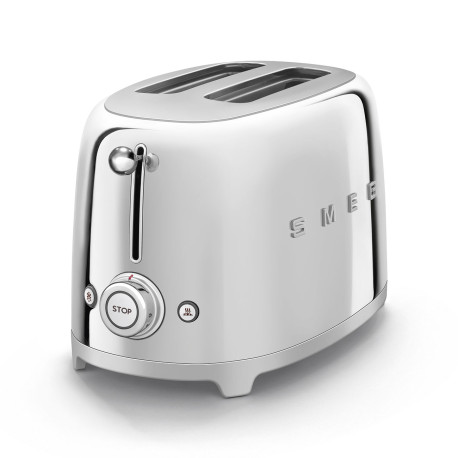 TOASTER 2 TRANCHES ANNÉE 50 CHROMÉ-Smeg