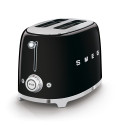 TOASTER 2 TRANCHES ANNÉES 50 NOIR-Smeg