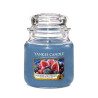 Bougie parfumée moyenne jarre Yankee Candle FIGUES ET MURES GOURMANDES