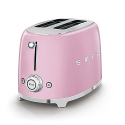 TOASTER 2 TRANCHES ANNÉE 50 ROSE-Smeg