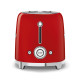 TOASTER 2 TRANCHES ANNÉE 50 ROUGE-Smeg