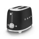 TOASTER 2 TRANCHES ANNÉE 50 NOIR MAT-Smeg