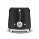 TOASTER 2 TRANCHES ANNÉE 50 NOIR MAT-Smeg