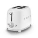 TOASTER 2 TRANCHES ANNÉE 50 BLANC MAT-Smeg 