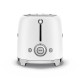 TOASTER 2 TRANCHES ANNÉE 50 BLANC MAT-Smeg 