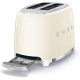 TOASTER 2 TRANCHES ANNÉE 50 CREME-Smeg