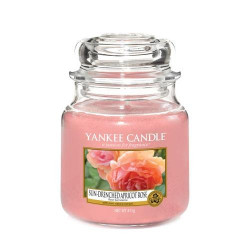 Bougie parfumée moyenne jarre Yankee Candle ROSE SUCCULENTE