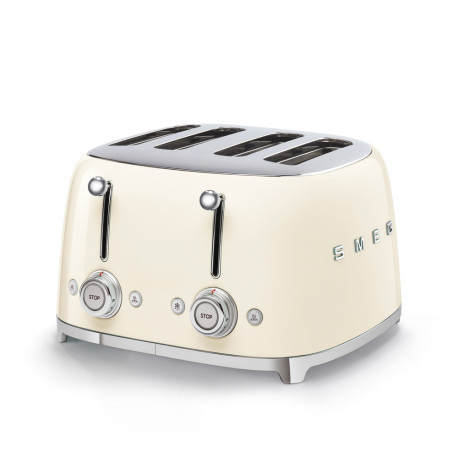 TOASTER 4 TRANCHES CRÈME-Smeg