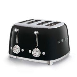 TOASTER 4 TRANCHES NOIR-Smeg