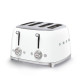 TOASTER 4 TRANCHES BLANC-Smeg