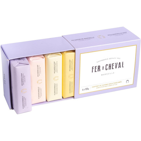 COFFRET DE SAVONS DOUX Fer a Cheval