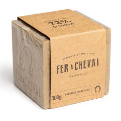 SAVON DE MARSEILLE HUILE D'OLIVE 300 G Fer a Cheval