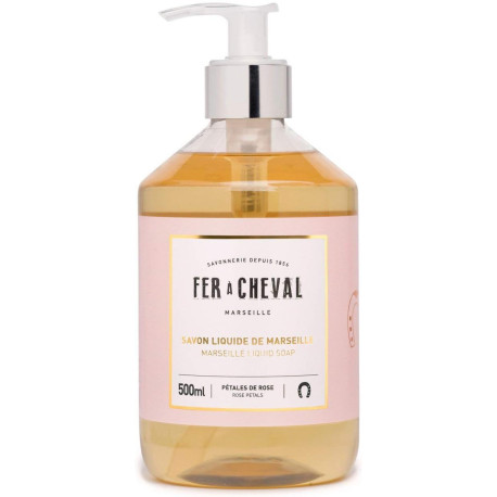 SAVON DE MARSEILLE  LIQUIDE LAVANDE VIVIFIANTE 500Ml Fer a Cheval