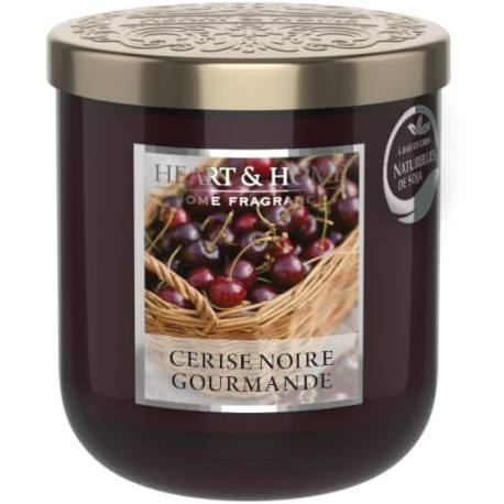 Bougie parfumée CERISE NOIRE Heart and Home