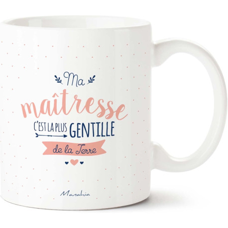 MUG MA MAITRESSE C'EST LA PLUS GENTILLE
