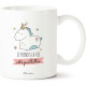 MUG JE PRENDS LA VIE COTE PAILLETTES