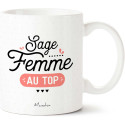 MUG SAGE FEMME AU TOP