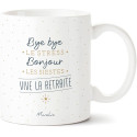 MUG personnalisé RETRAITE