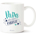 MUG personnalisé PAPA PLUS QUE PARFAIT