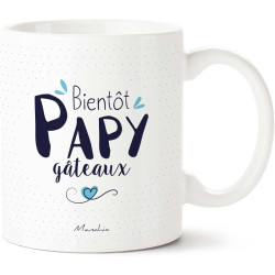 MUG personnalisé BIENTOT PAPY GATEAU