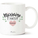 MUG personnalisé MARRAINE D'AMOUR FOR EVER