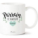 MUG personnalisé PARRAIN D'AMOUR FOR EVER