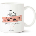 MUG personnalisé TATA D'AMOUR POUR TOUJOURS