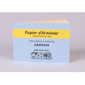 Papier d’Arménie bleu – Carnet de papier parfumé à brûler