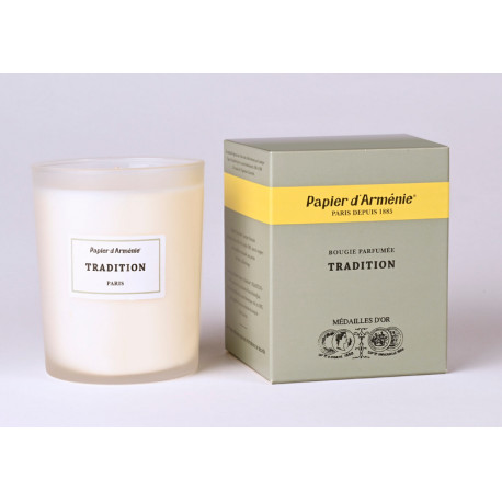 Bougie Papier d’Arménie Tradition, parfum boisé et épicé, ambiance chaleureuse et réconfortante