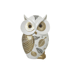 CHOUETTE FEUILLAGE OR