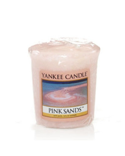 Bougie parfumée votive Yankee Candle SABLES ROSES