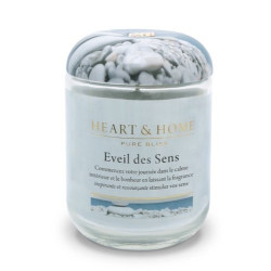Bougie parfumée EVEIL DES SENS-Heart and Home