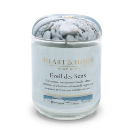 Bougie parfumée EVEIL DES SENS-Heart and Home