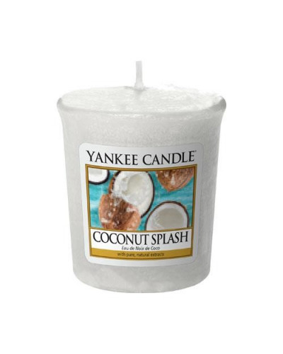 Bougie parfumée votive Yankee Candle EAU DE NOIX DE COCO