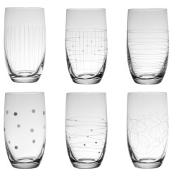 COFFRET DE 6 GOBELETS GRAPHIK