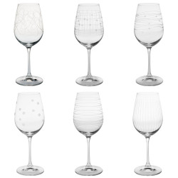 COFFRET DE 6 VERRES GRAPHIK